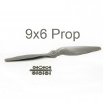 High Quality Grey Plastic APC 9x6 CCW Propeller Blade for RC Airplane Plane Fixed-Wing Parts